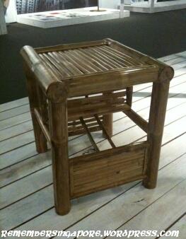 100 things in 80s part 2 - bamboo stool