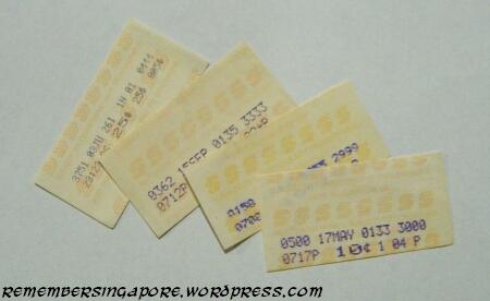 100 things in 80s part 2 - bus tickets