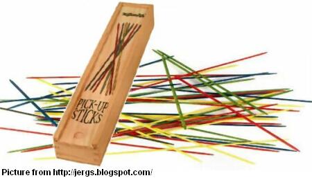 100 things in 80s part 2 - pick-up sticks