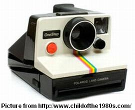 100 things in 80s part 2 - polaroid instant camera