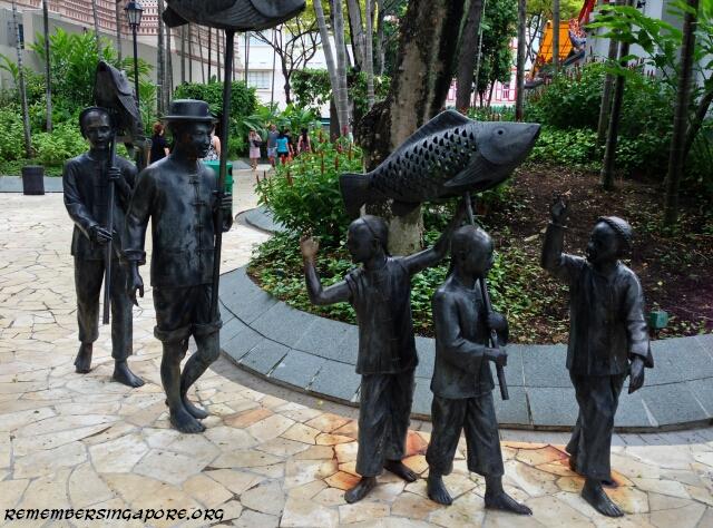 chinese-processions-telok-ayer-bronze-sculptures