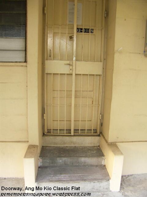 ang mo kio classic flat doorway