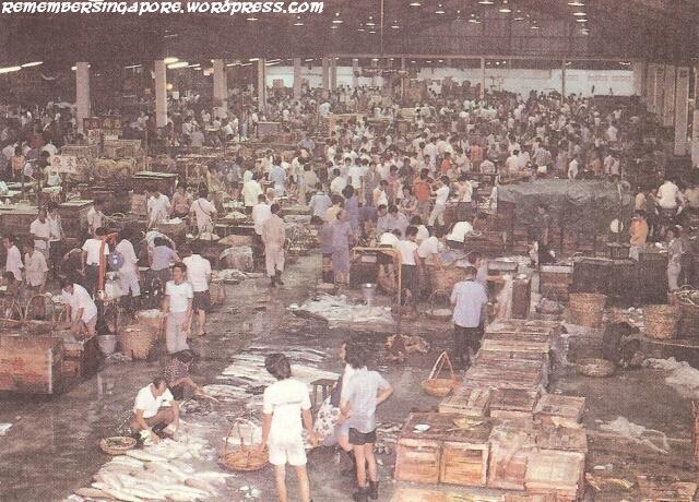 central fish market at jurong 1980