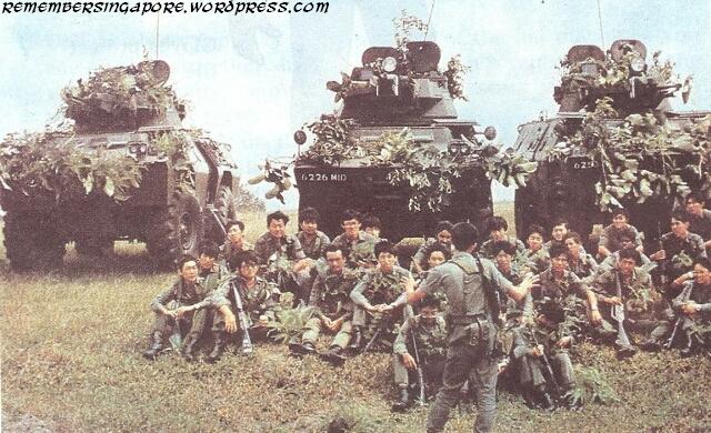 the singapore army 1980