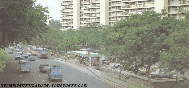 traffic in a residential neighbourhood 1980