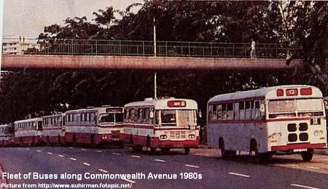 commonwealth ave bus fleet 1980s