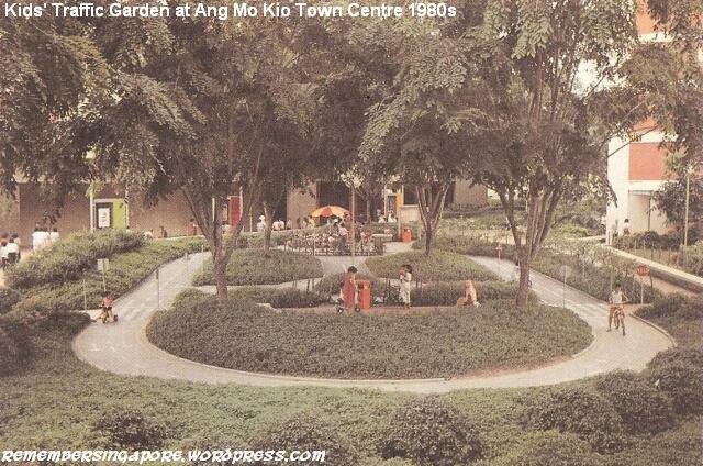 ang mo kio central traffic garden 1980