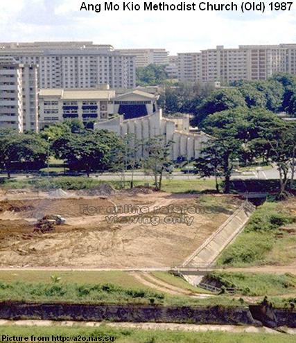 ang mo kio old methodist church 1987