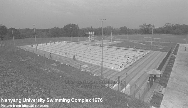 nanyang university swimming complex 1976