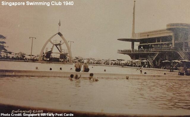 singapore swimming club 1940