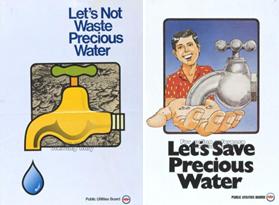 water conservation campaigns 1980s