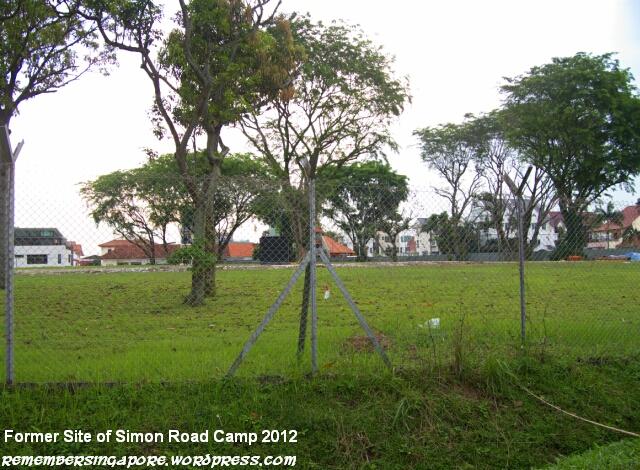 former site of simon road camp