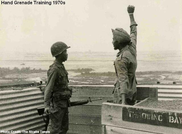 hand grenade training 1970s