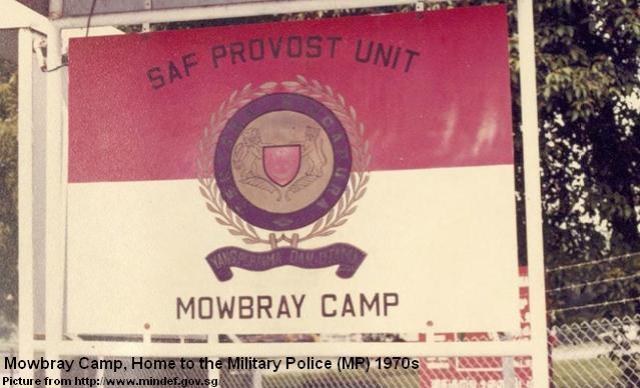 mowbray camp home to military police 1970s