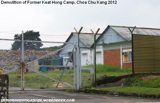 old keat hong camp under demolition 2012