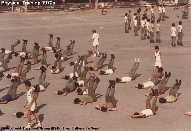 physcial training 1970s