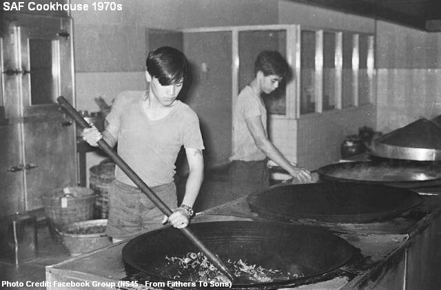 saf cookhouse 1970s