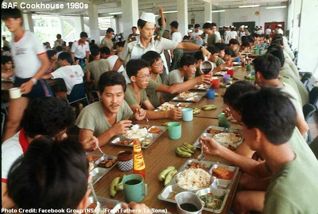 saf cookhouse 1980s