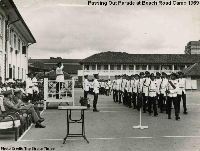 passing out parade at beach road camp 1989