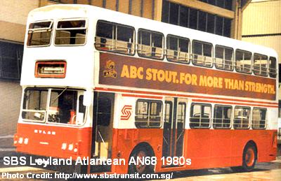 sbs leyland atlantean an68 1980s