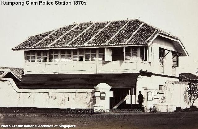 kampong glam police station 1870s