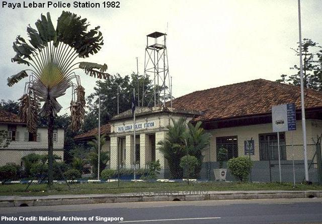 paya lebar police station 1982