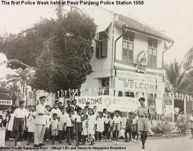 singapore first police week 1958