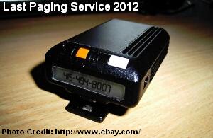 last paging service 2012