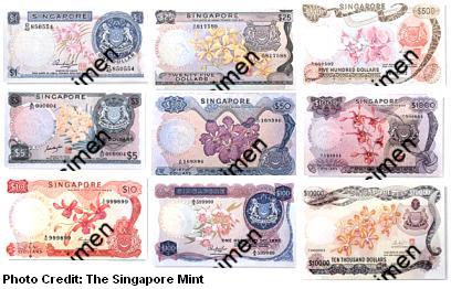 singapore-first-dollar-notes-orchid-series-1967