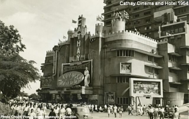 cathay cinema and hotel 1954