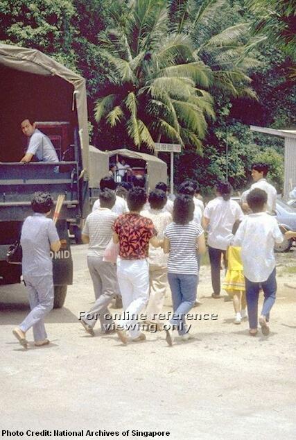 tekong temple resettlement 1992-3