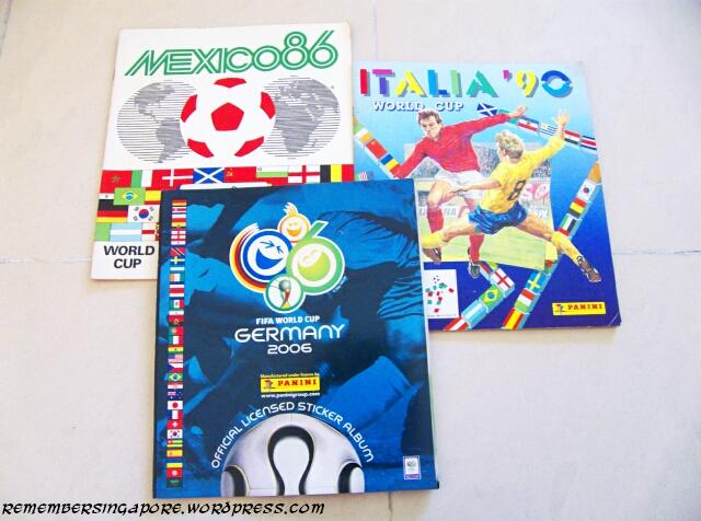 panini world cup sticker albums
