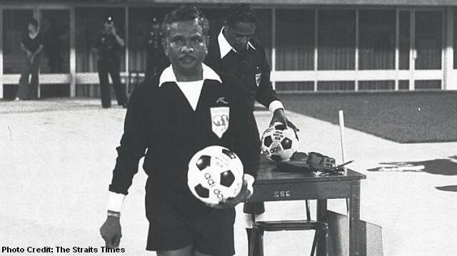 world cup 1974 referee george suppiah