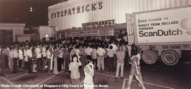world cup final 1974 live at fitzpatricks supermarket