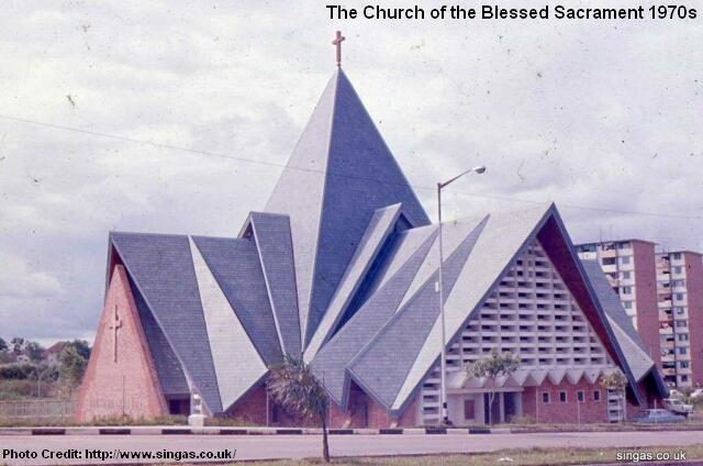 church of the blessed sacrament 1970s