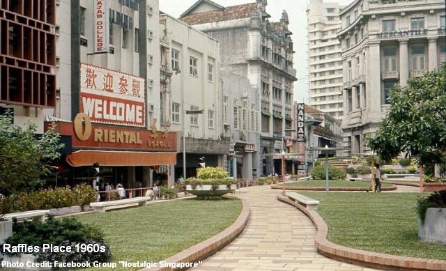 raffles place3 1960s
