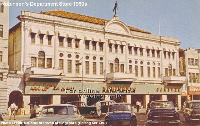 robinsons department store 1960s
