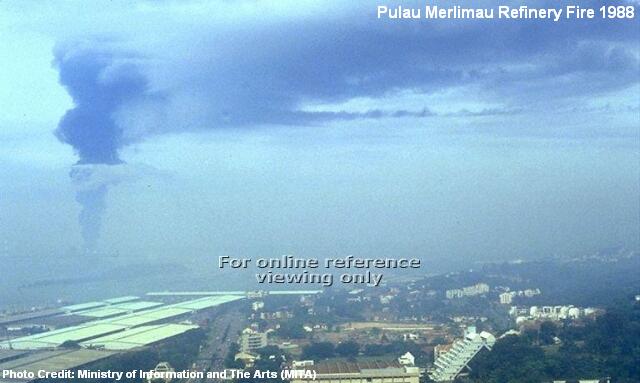 pulau merlimau fire 1988
