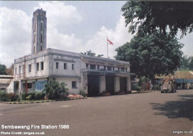 sembawang fire station 1986