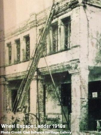 wheel escape ladder 1910s