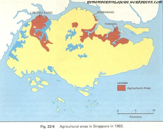 1982 singapore agriculture areas