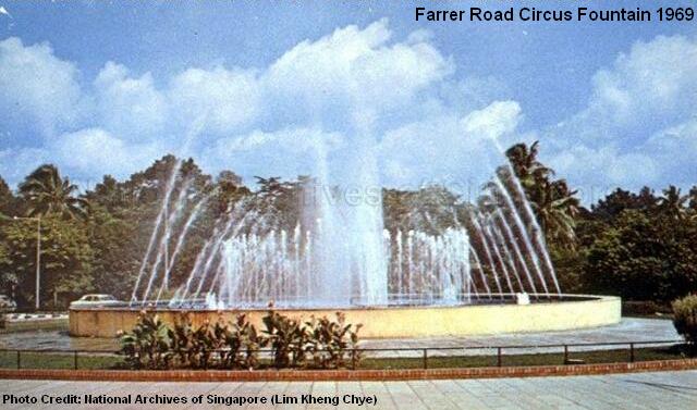 farrer road circus fountain 1969