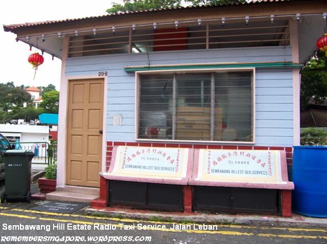 sembawang hill estate radio taxi service