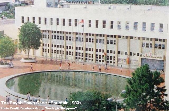 toa payoh town centre fountain 1980s