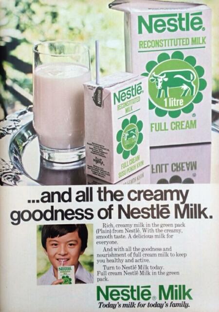 nestle milk advert 1979