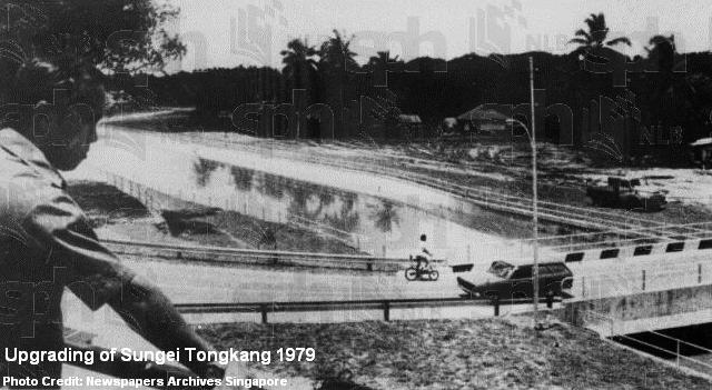 sungei tongkang canal 1979