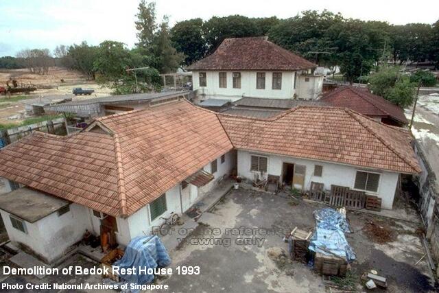 demolition of bedok rest house 1993