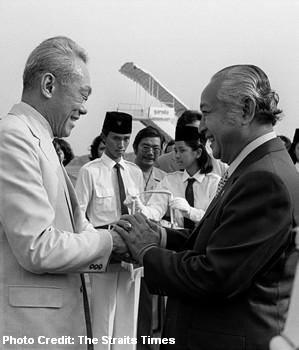 lee kuan yew and suharto