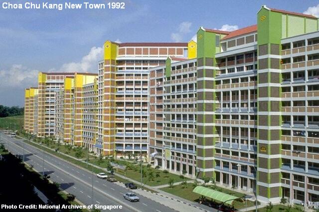 choa chu kang new town 1992