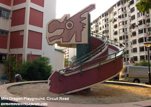 mini dragon playground circuit road